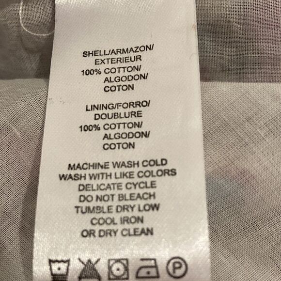 Kensie Abstract Floral Print Dress Size Large - Picture 8 of 8